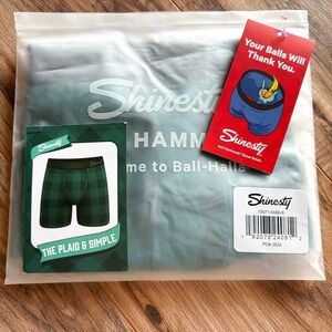 Shinesty Men’s Underwear - The Plaid and Simple - NWT - in packaging